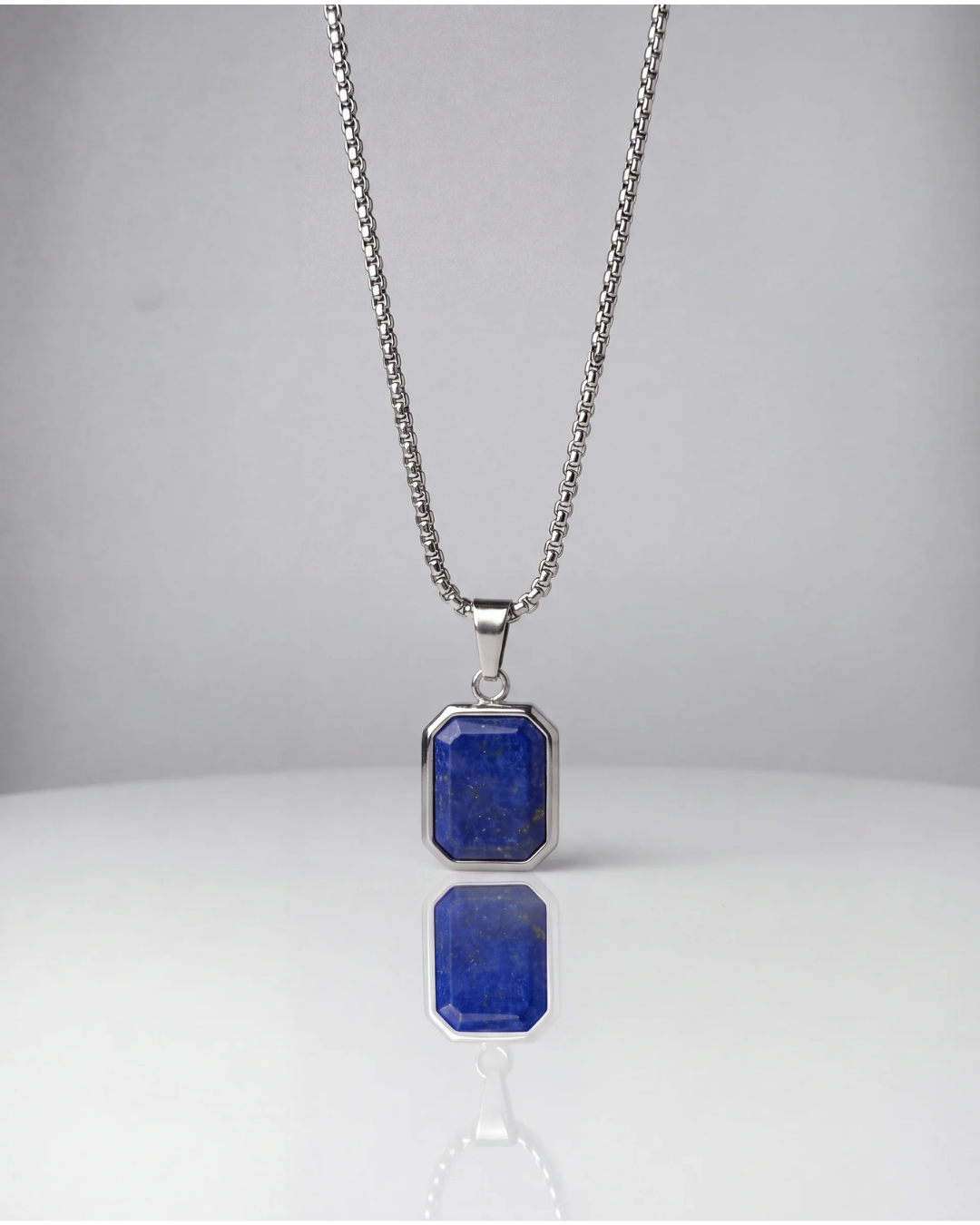 Marina Stone Pendant Blue