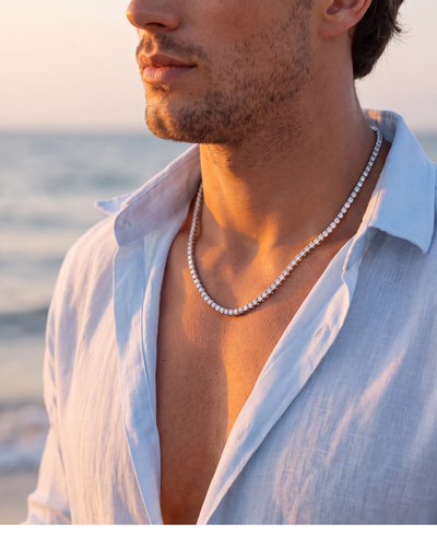 Riviera Tennis Necklace