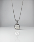 Marina Stone Pendant White