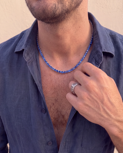 Riviera Necklace Blue